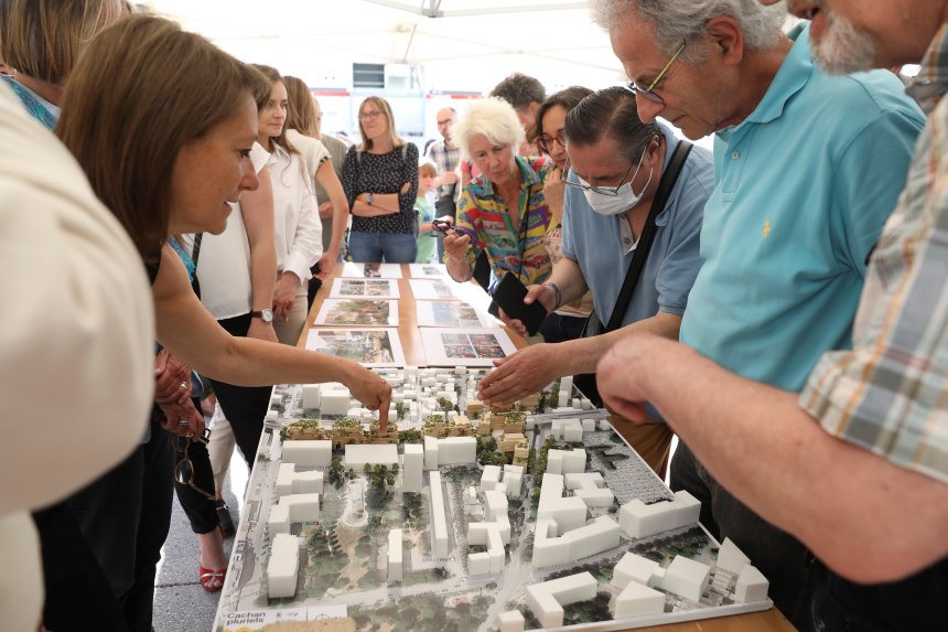 Réunion restitution ecoquartier de la gare